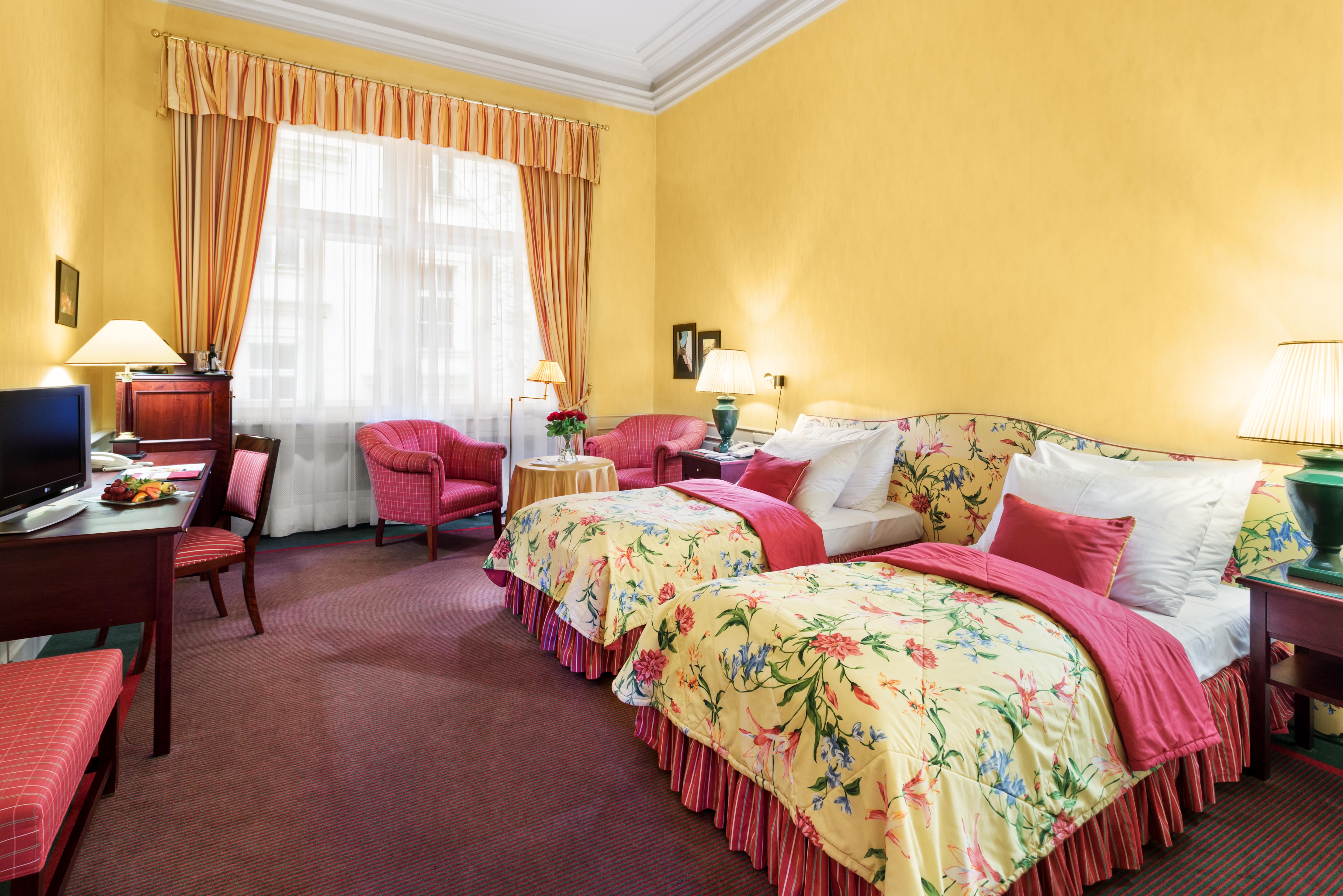 Le Palais Art Hotel Praga Camera foto A room at the Hotel